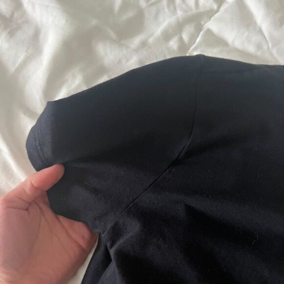 Brandy Melville / John Galt Rae Top Black One Side - Picture 10 of 10